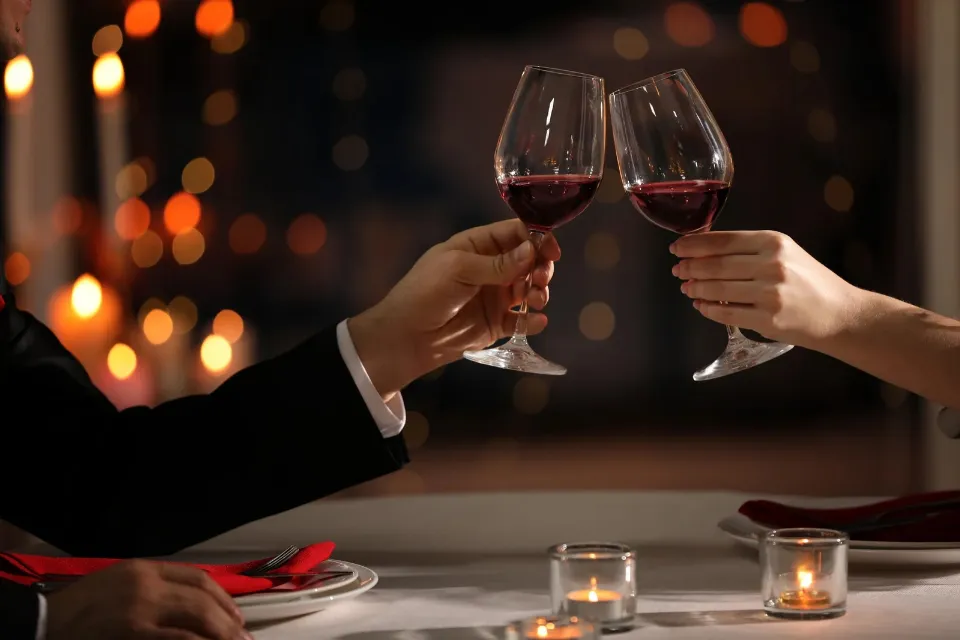 San Valentín - romance - cena en pareja