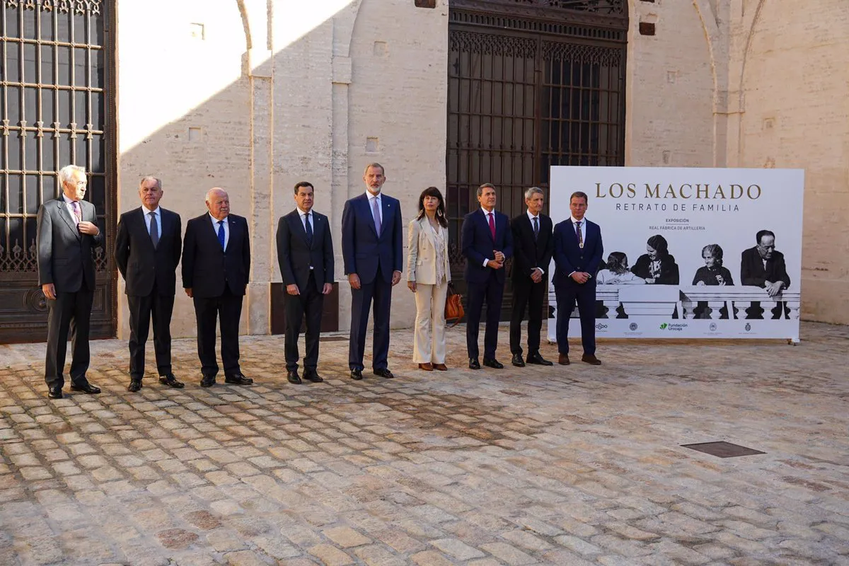 Rey Felipe sexto - apertura de exposición Los Machado - Europa Press 