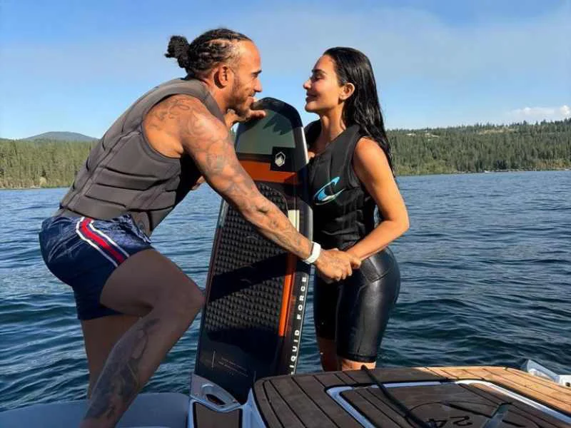 Kim Kardashian y Lewis Hamilton juntos de vacaciones|Foto: Instagram @lewishamilton