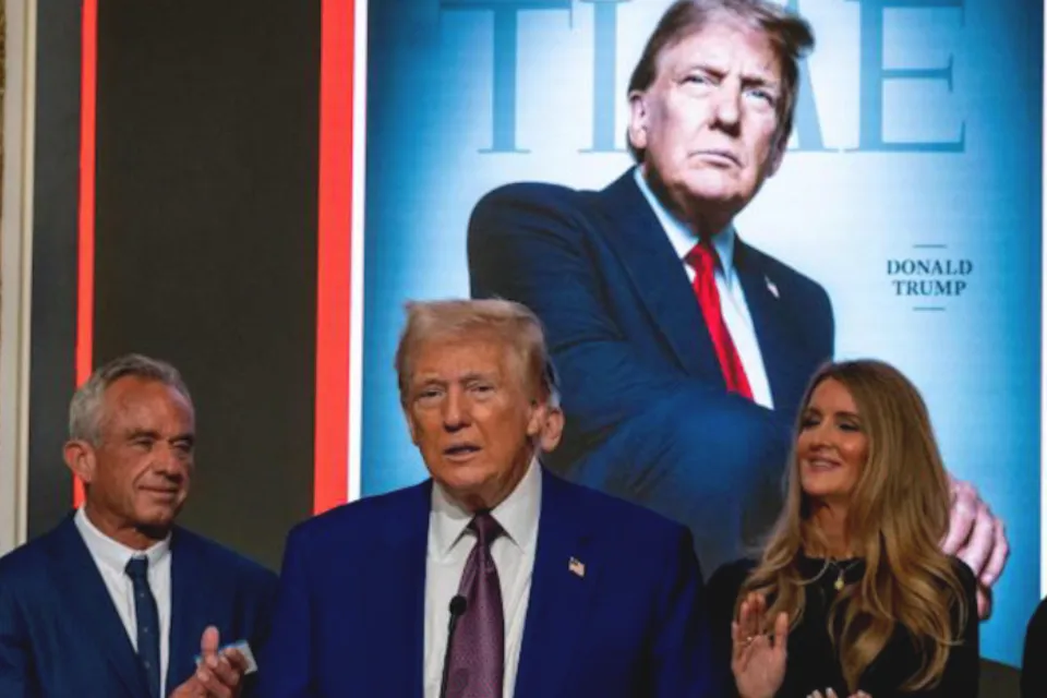 Donald Trump- revista Time- Foto: La Vanguardia 