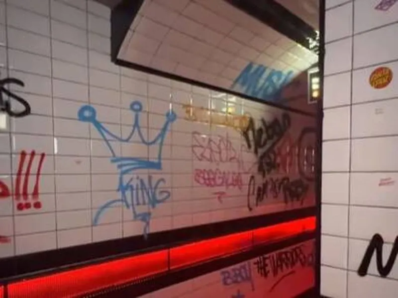 houdinni-discoteca-metro-madrid|Foto: El Confidencial/(@barbygant/Instagram) Conoce la discoteca inspirada en el metro de Nueva York que arrasa en Madrid  