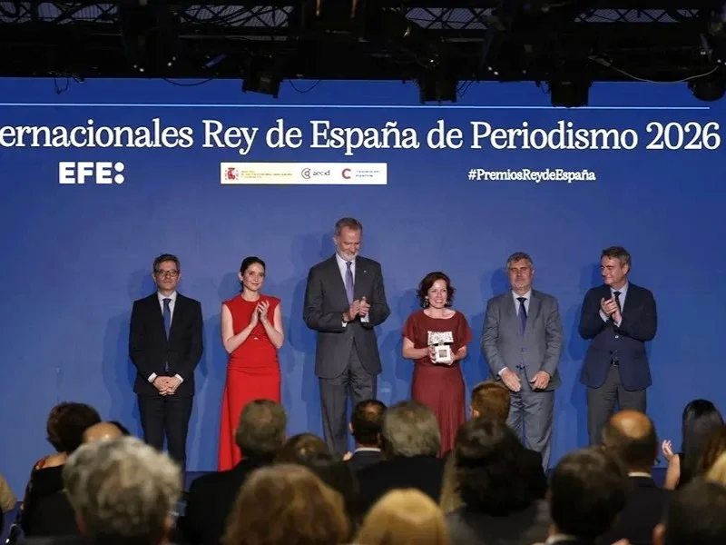 felipe-vi-entrega-los-galardones-de-periodismo-en-la-casa-de-america|Foto: EFE 