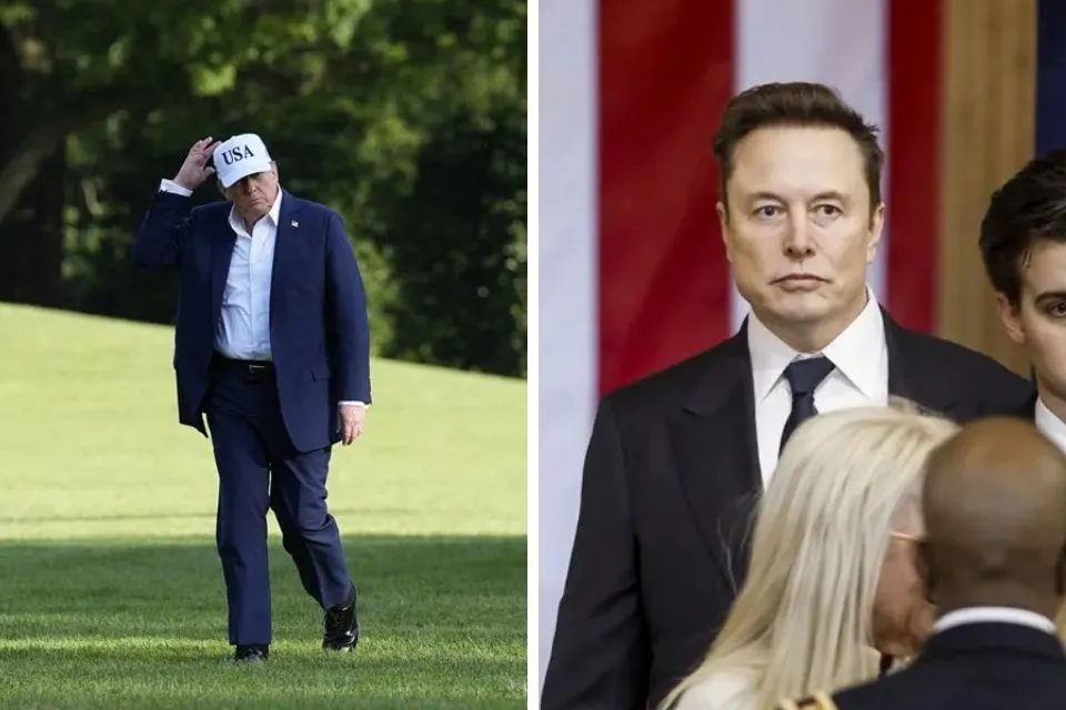 Combo de una imagen de Donald Trump y Elon Musk|Foto: EFE/Yuri Gripas y EFE/Shawn Thew/Pool Musk propone la creación de 'America Party' y Trump anticipa el fracaso de un tercer partido político en EEUU 
