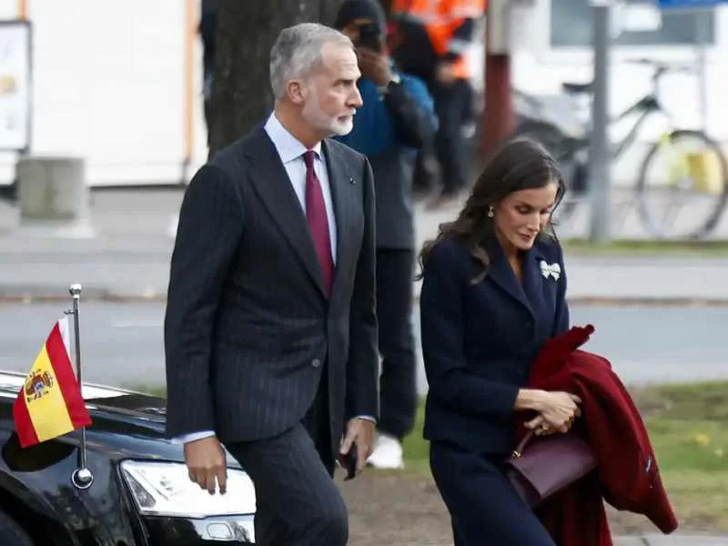 Los reyes Felipe VI y Letizia durante su visita a Finlandia|Foto: GTRES