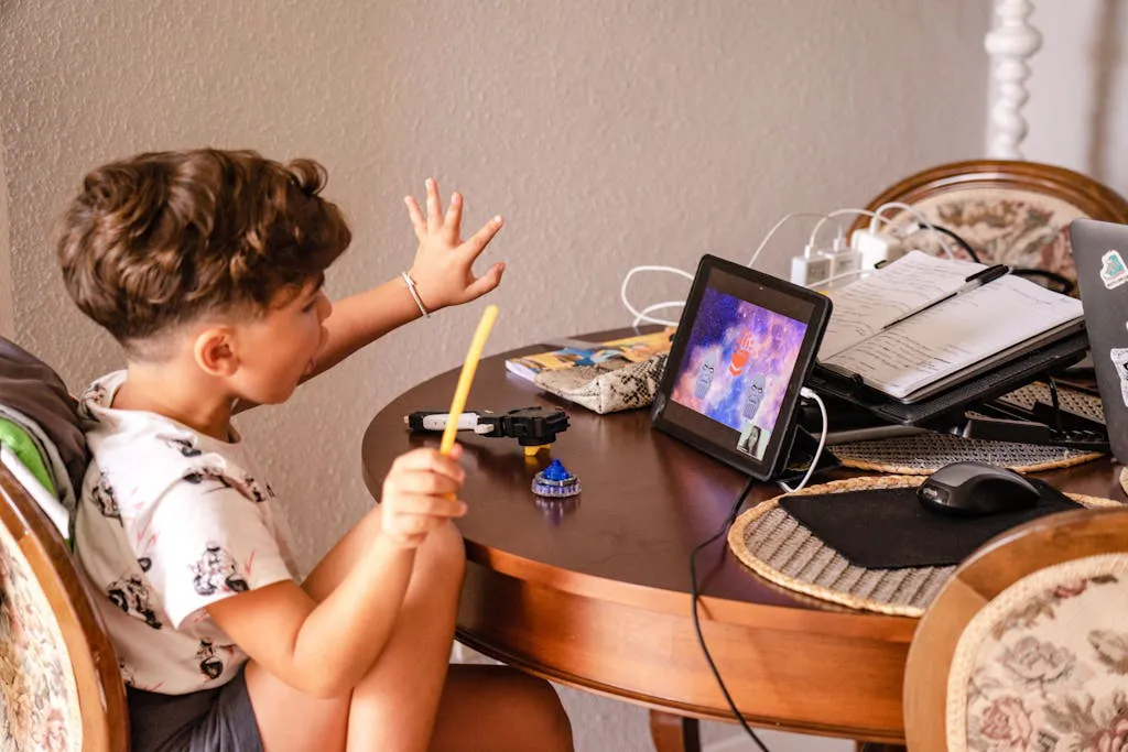 Tecnología en el desarrollo de los niños Salud y Bienestar