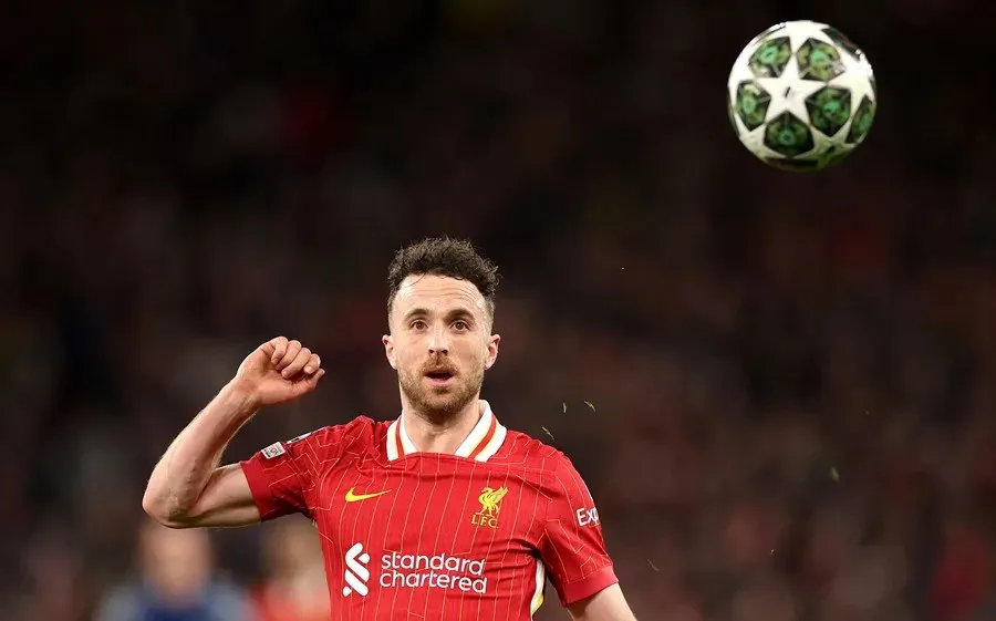 Diogo Jota|Foto: EFE/EPA/Adam Vaughan El jugador del Liverpool Diogo Jota fallece en un accidente automovilístico en España