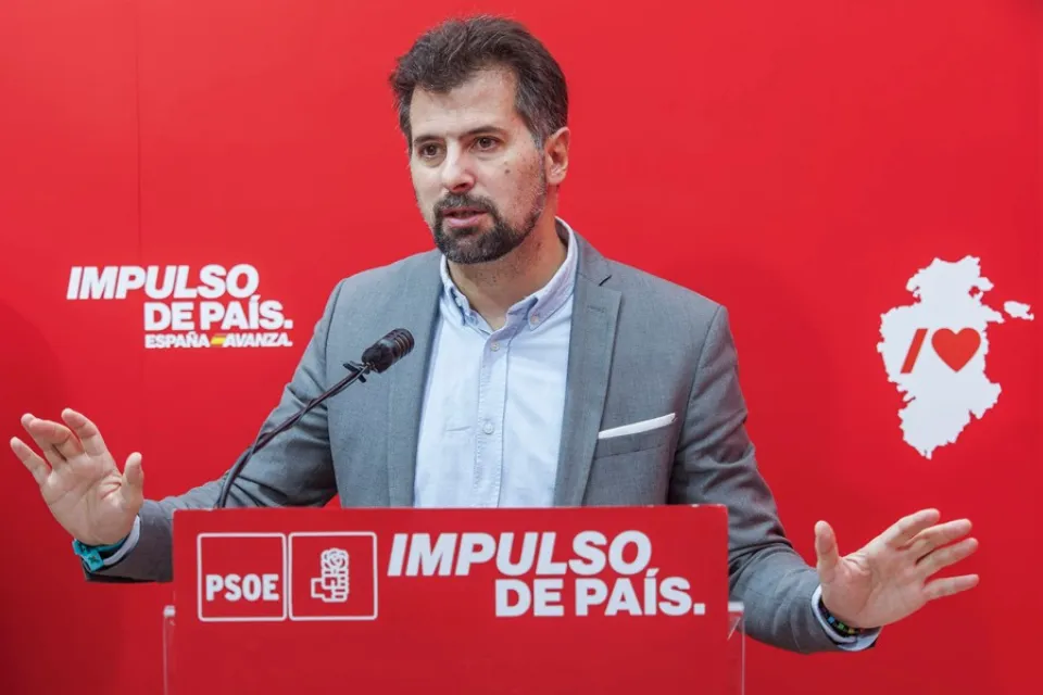 El secretario general del PSOE de Castilla y León, Luis Tudanca. EFE/Santi Otero