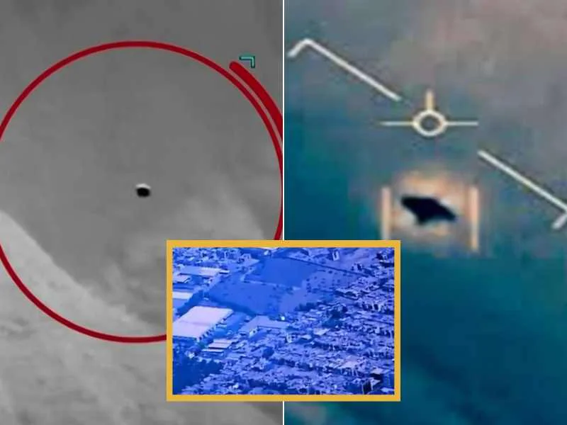 Representación del Departamento de Defensa de EEUU y fenómenos anómalos no identificados en el cielo