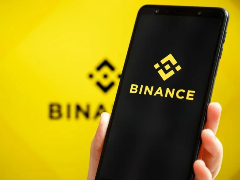 logotipo-de-la-aplicacion-binance-en-la-pantalla-de-un-telefono-movil|Foto: Vita Wallet
