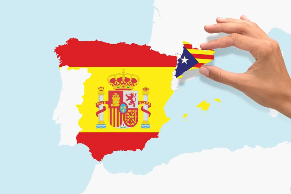 Cataluña - mapa