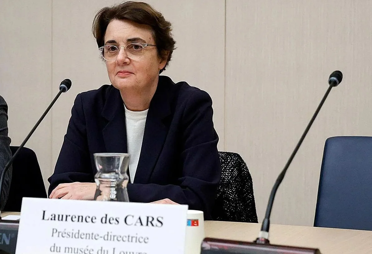 Laurence des Cars, dimite como directora del Louvre | Foto: AFP