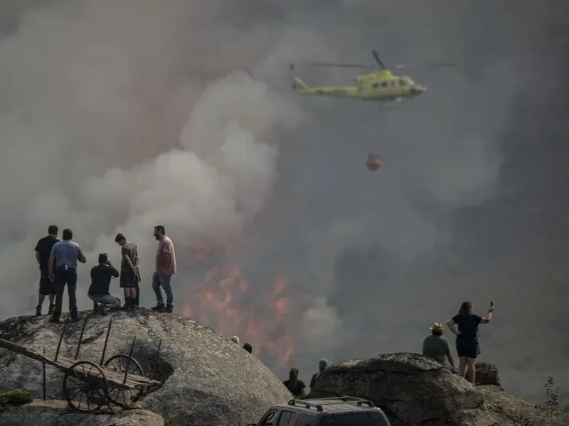 España declara zona catastrófica en 16 comunidades por incendios forestales e inundaciones|Foto: EFE/Brais Lorenzo España declara zona catastrófica en 16 comunidades por incendios forestales e inundaciones