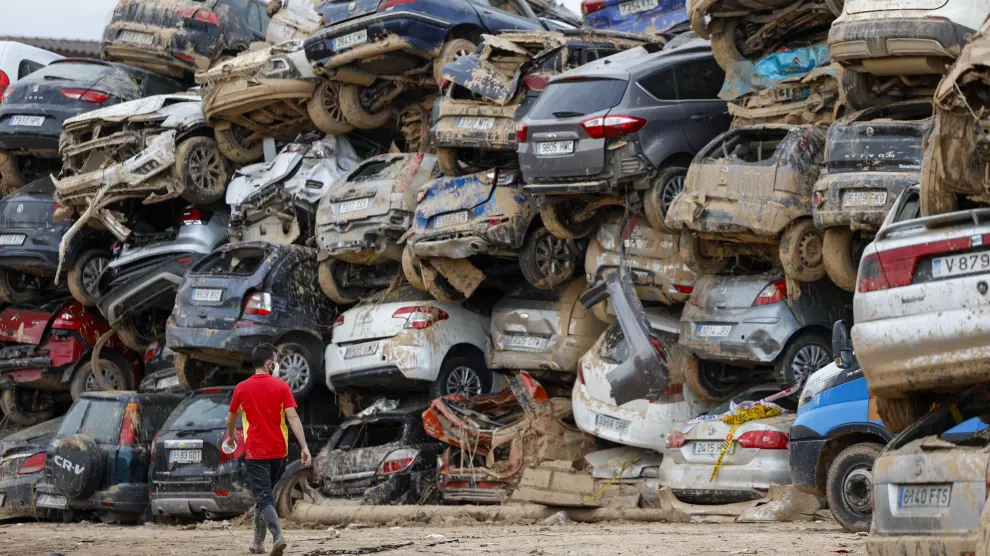 Dana desechos coches / EFE