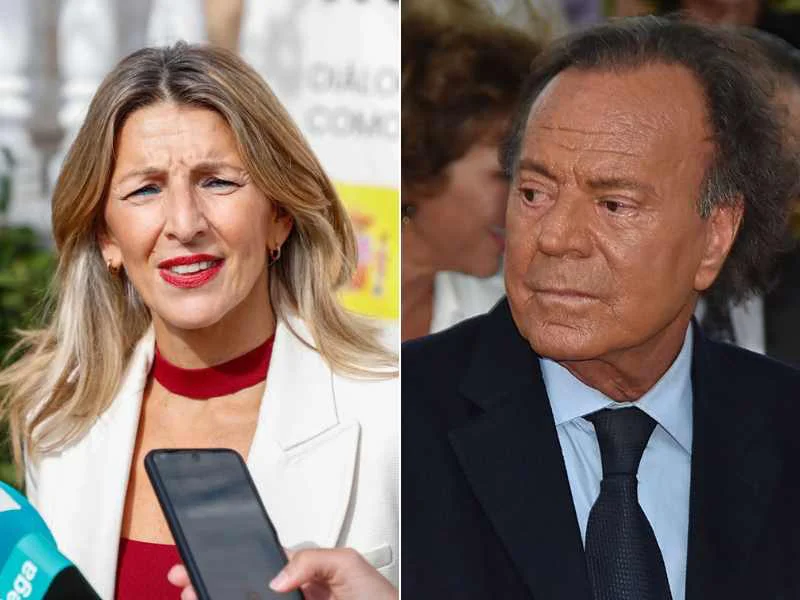 Admitida a trámite la demanda de Julio Iglesias a Yolanda Díaz