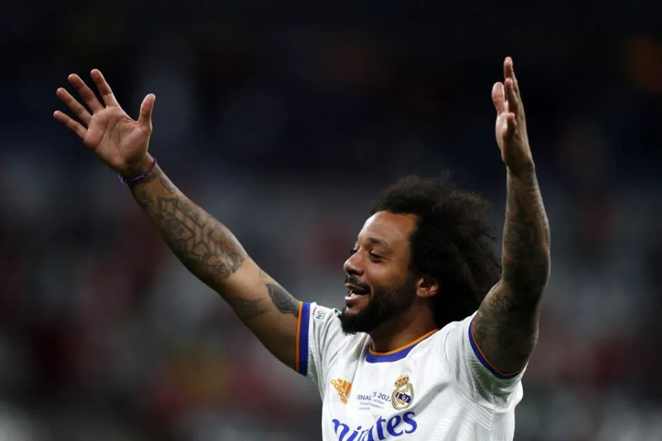 El exjugador del Real Madrid Marcelo. EFE/EPA/Mohammed Badra