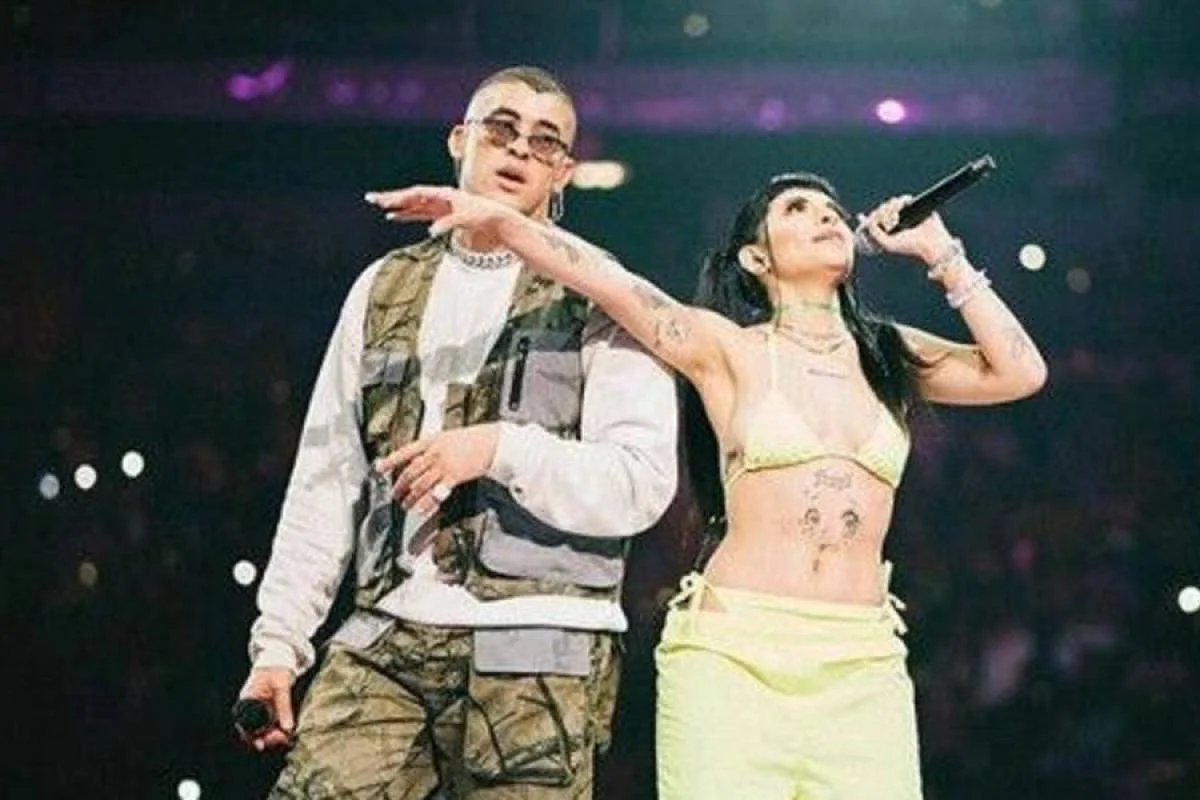 Bad Bunny y Cazzu   Foto: Getty Images