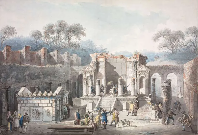 Ciudad de Pompeya Se descubrió una segunda fase de la ciudad de Pompeya