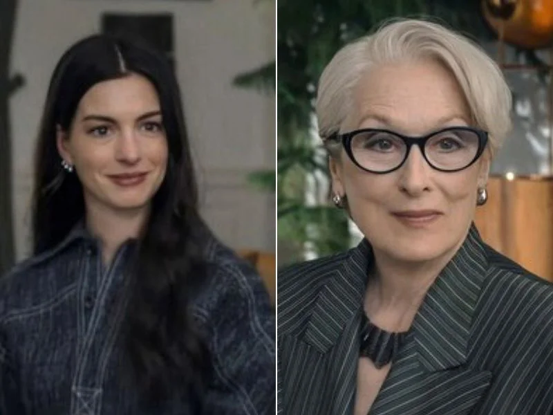 meryl-streep-como-miranda-priestly-y-anne-hathaway-como-andy-sachs-en-una-oficina-moderna