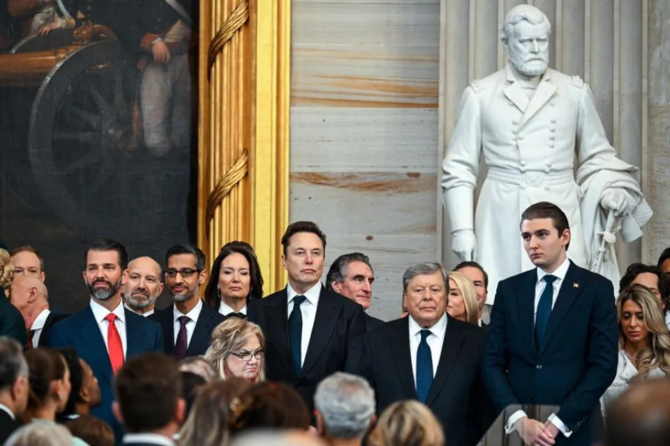 Investidura presidencial de Donald Trump -  Capitolio de Washington-  EFE/Kenny Holston/Pool