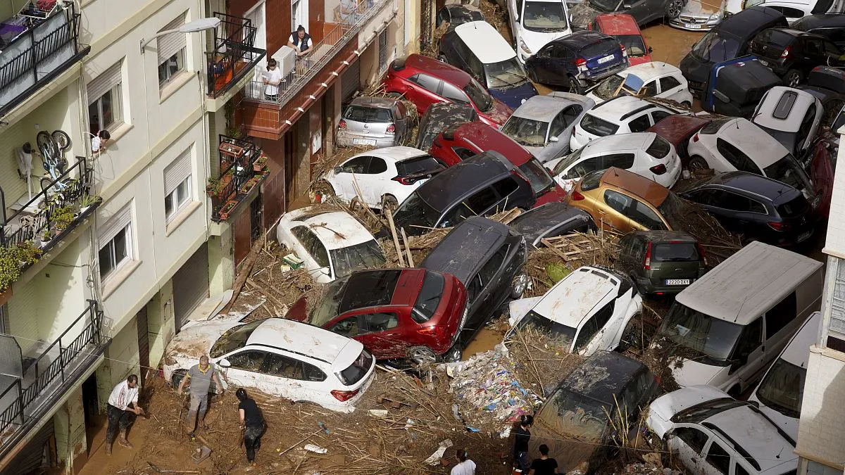 coches DANA / EFE