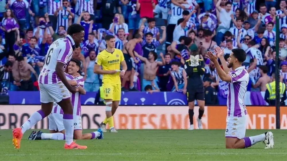 Tras un partidazo, el Real Valladolid volvió a la primera de España