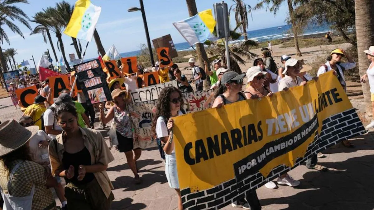 Manifestaciones en Canarias -Foto - RTVE