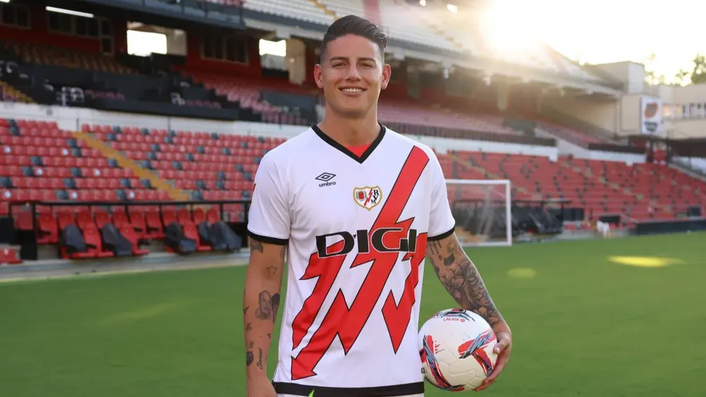 James Rodríguez vuelve a La Liga foto 1 prensa rayo vallecano