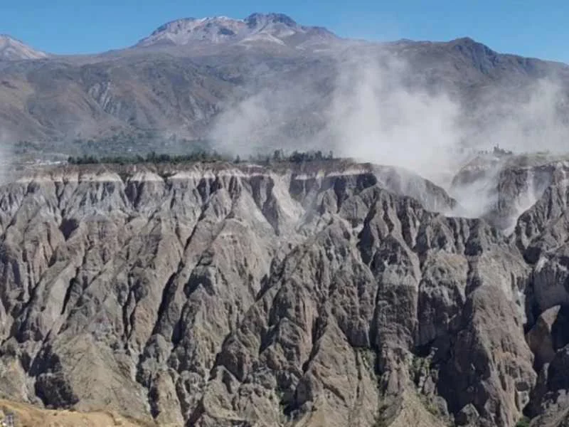 Zona montañosa del sur de Perú afectada por el fuerte terremoto|Foto: Reuters