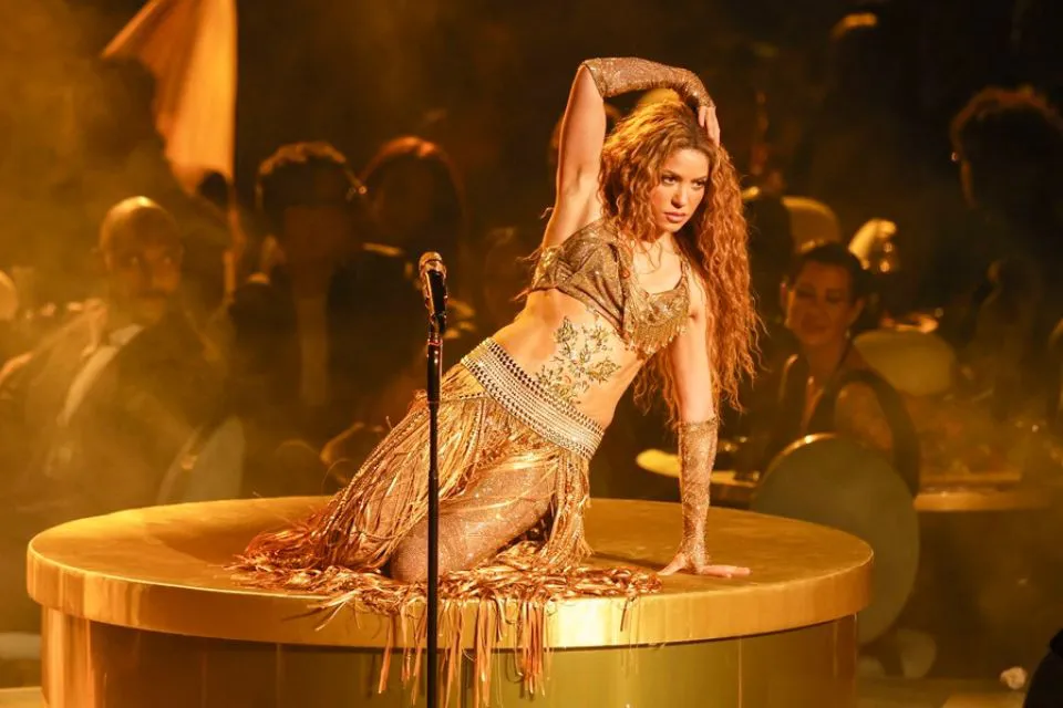 La cantante colombiana Shakira - los premios Grammy - EFE/Caroline Brehman