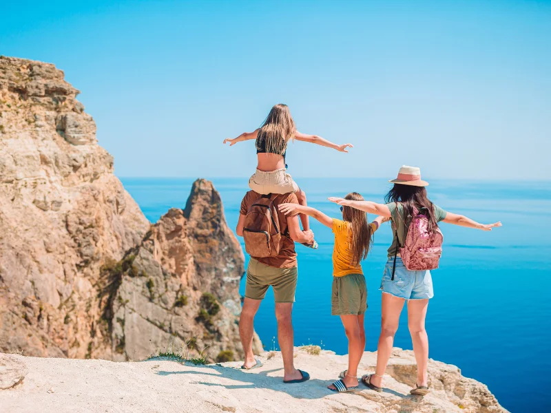 Destinos internacionales clave para viajar en familia
