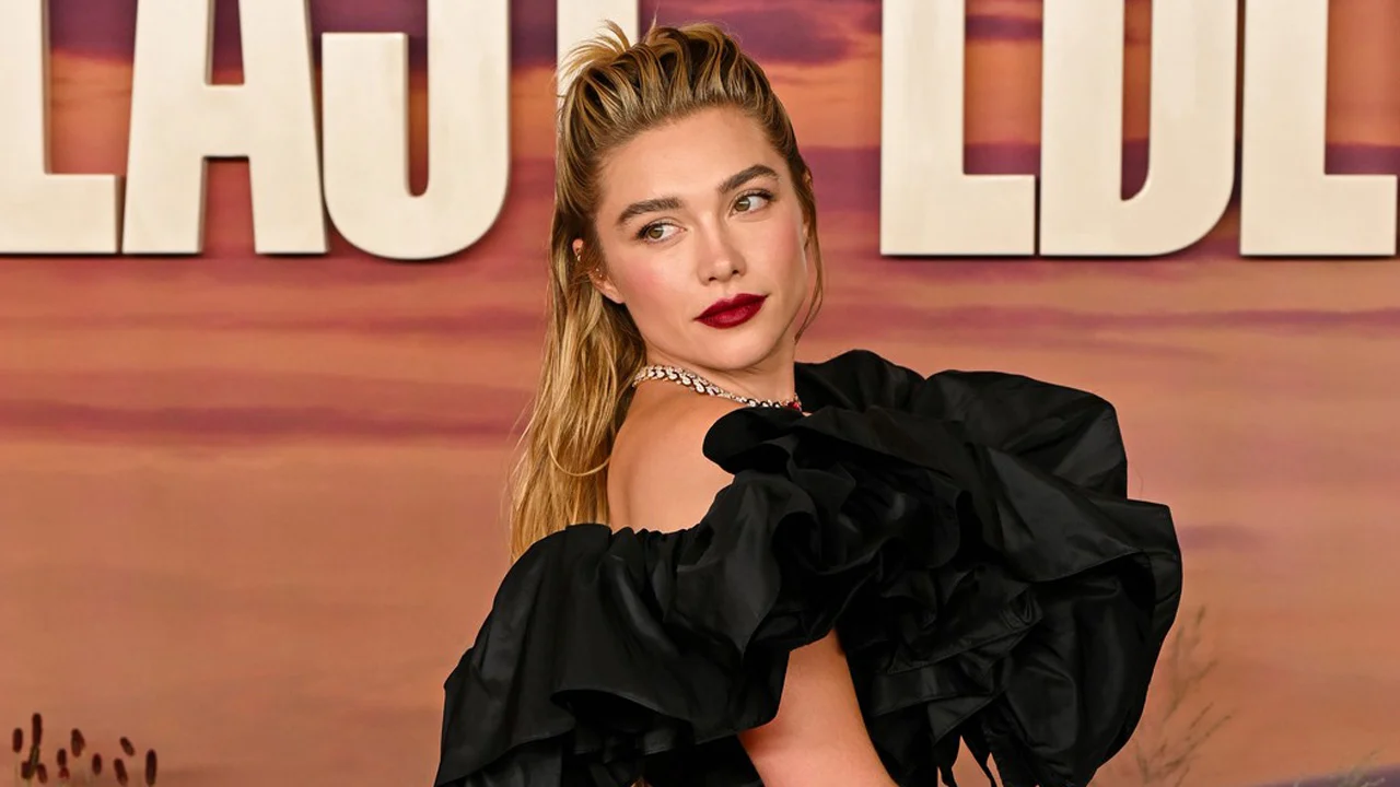Florence Pugh en la premiere de la serie de Netflix 'Al este del Edén' | Foto: Getty