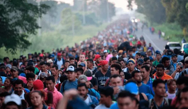 Caravana de migrantes venezolanos|AFP