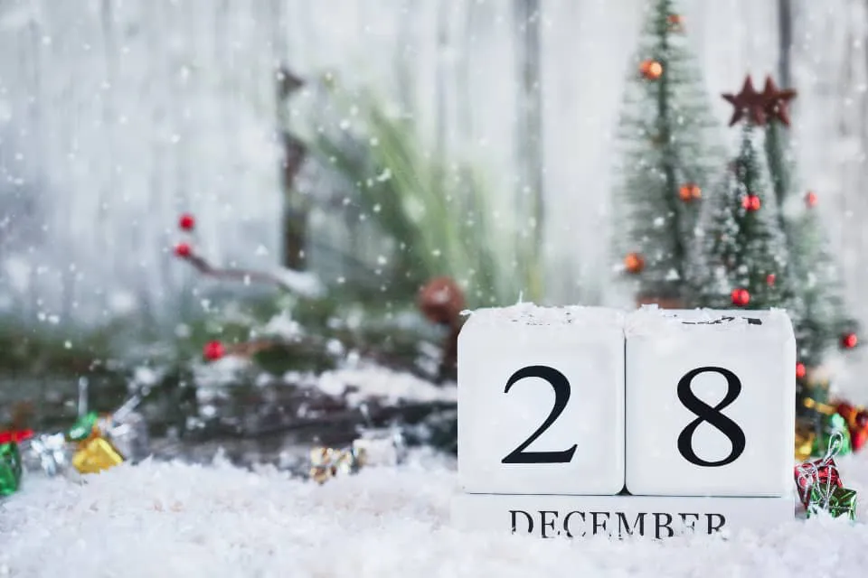 28 de diciembre - Día de los inocentes - tradición en España - Navidad