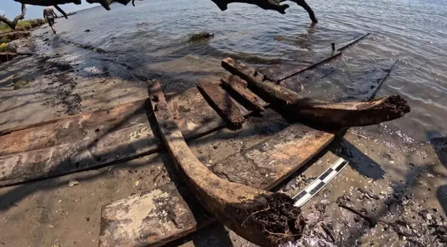 Posibles restos de "La Fortuna" en Carolina del Norte (EE.UU.)|Foto: EFE/ Programa de Estudios Marítimos de ECU. Un equipo de investigadores de la Universidad de Carolina del Este, localiza cuatro naufragios históricos, incluyendo uno que podría corresponder a "La Fortuna" un buque del siglo XVIII vinculado a la guerra colonial entre potencias europeas.