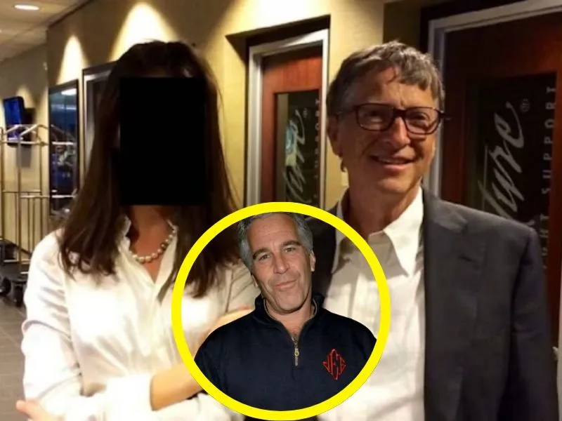 Bill Gate  Bill Gates, en una fotografía tomada años atrás junto a una mujer no identificada, una imagen que ha resurgido en redes en el contexto de la reciente publicación de archivos vinculados al caso Epstein.