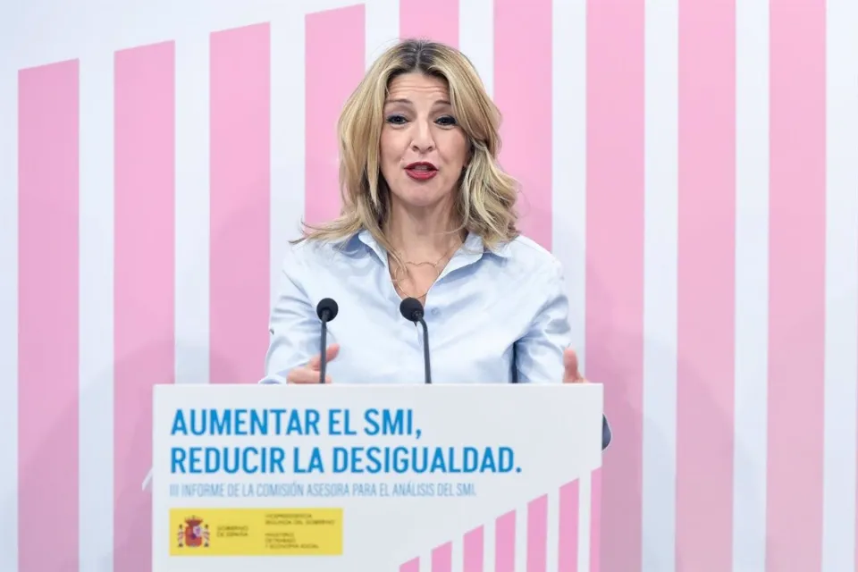 Yolanda Díaz - Europa Press 