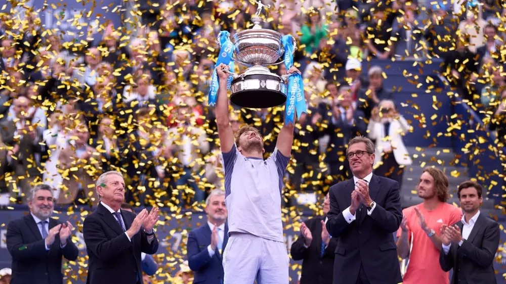 ATP Barcelona Casper Ruud levantó el 71° trofeo Conde de Godó