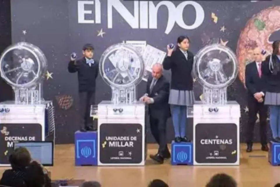 Sorteo del Niño. - Europa Press/RTVE