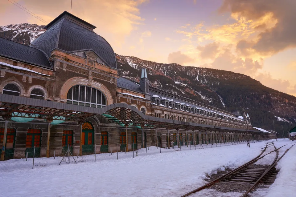 Estación de Canfranc - (Huesca) - España 