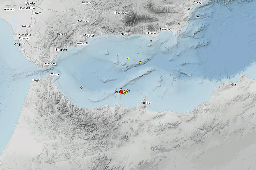 Sismo en Málaga 