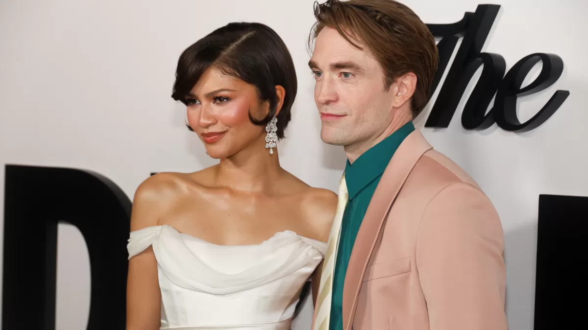 Zendaya y Robert Pattinson en el estreno de The Drama   Foto: Getty Images