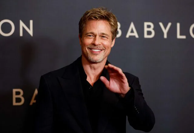 Brad Pitt en la premiere de la película "Babylon"| Foto: Reuters