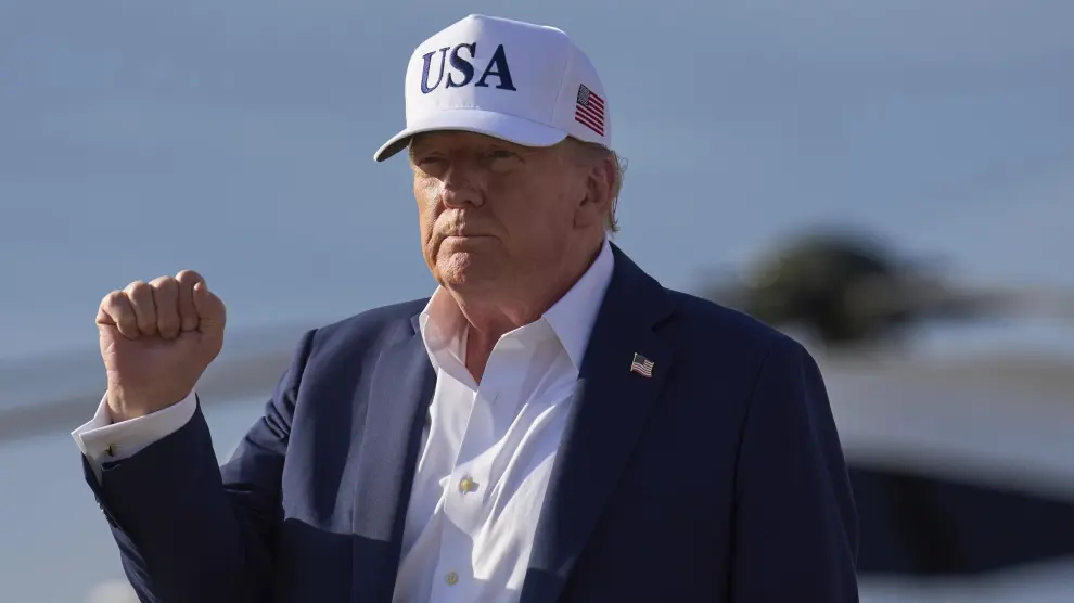 Trump retrasa de nuevo los aranceles hasta el 1 de agosta|Foto: 20minutos/Jacquelyn Martin/LA PRESSE Trump retrasa de nuevo la entrada en vigor de los aranceles hasta el 1 de agosto 