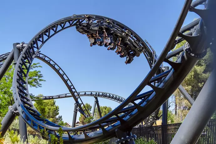 Batman Gotham City Escape|Foto: Europa Press/Parque Warner Madrid Batman atrae a millones de visitantes al Parque Warner en Madrid