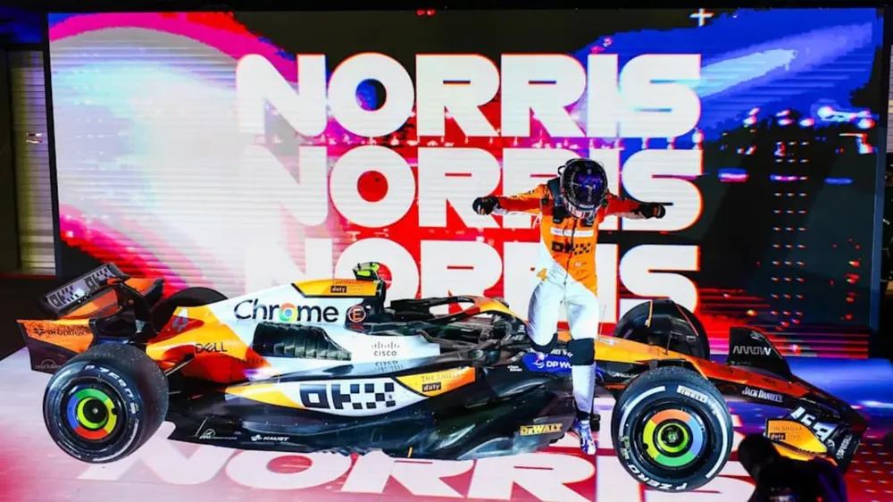 Norris GP de Singapur • Foto: Prensa F1