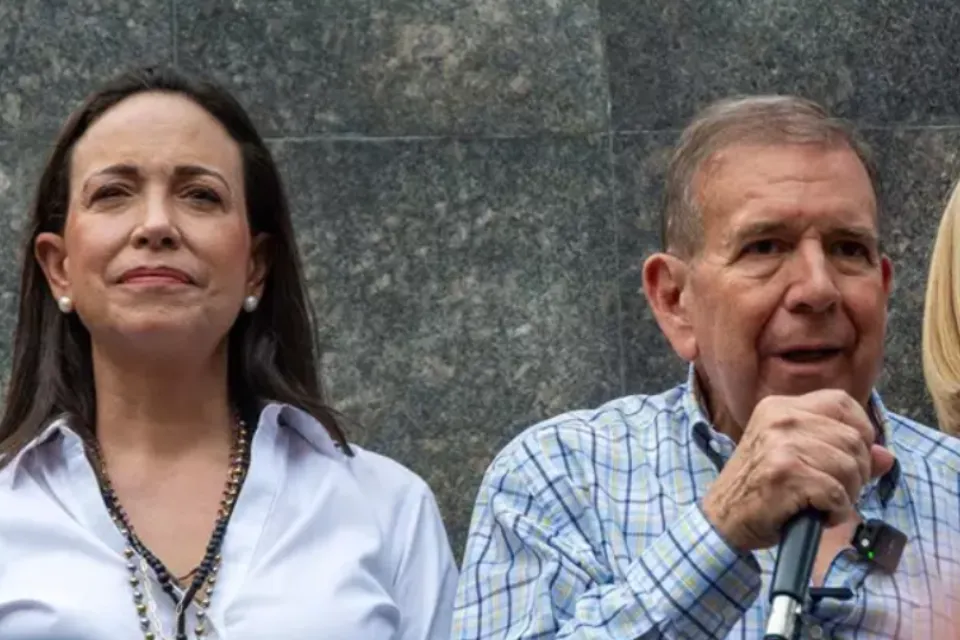 Edmundo González y María Corina Machado