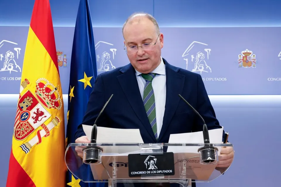 El portavoz del PP Miguel Tellado- EFE/J.P. Gandul