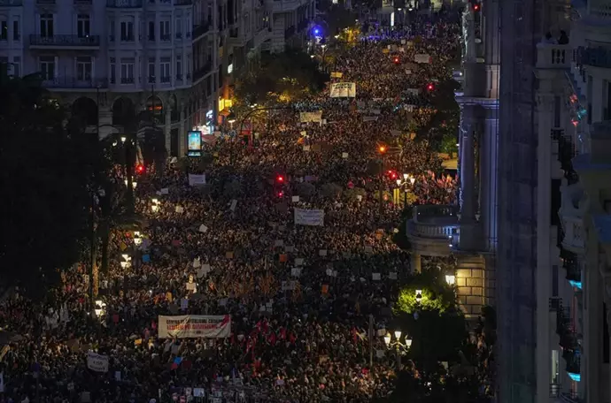 Marcha en Valéncia | Europa Press 