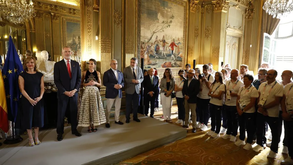 Reyes y selección española de JJOO 2024 |Foto: EFE