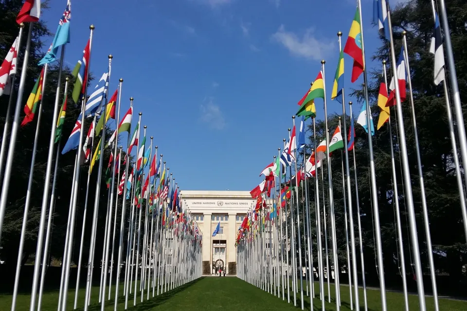 Palacio de las Naciones - sede europea de la ONU - Ginebra - Suiza 